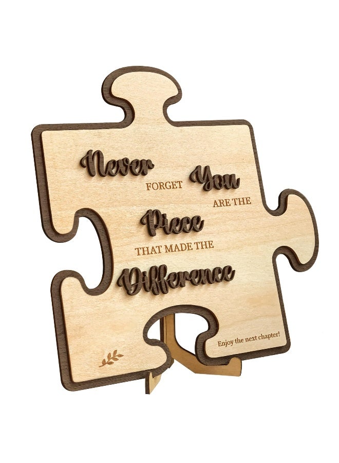 Stofinity Farewell Gifts for Coworkers Men - Goodbye Gifts for Coworkers Women, Boss Farewell Gift Ideas Retirement Plaque for Teacher, Going Away Present for Coworkers Leaving for New Job - Image 1